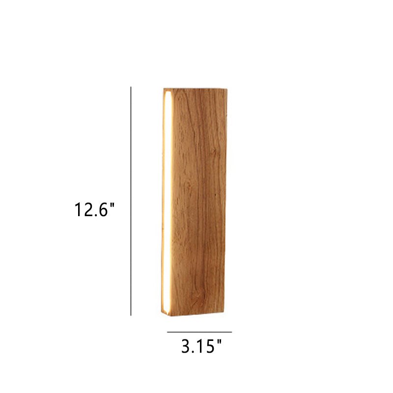 OakBeam | Minimale Massivholz-LED-Wandleuchte