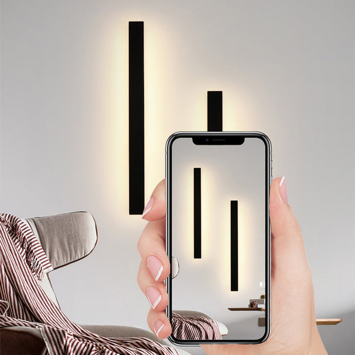 Zenith – Kompakte LED-Wandleuchten mit Bügelverschluss aus Metall für den Innen- und Außenbereich, modernes Design für Garten und Halle