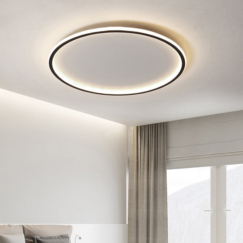 Moderne skandinavische LED-Deckenlampe mit Fernbedienung - Dimmable und energieeffizient