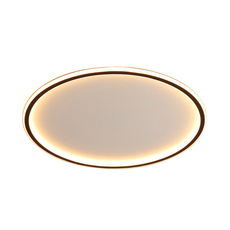 Moderne skandinavische LED-Deckenlampe mit Fernbedienung - Dimmable und energieeffizient