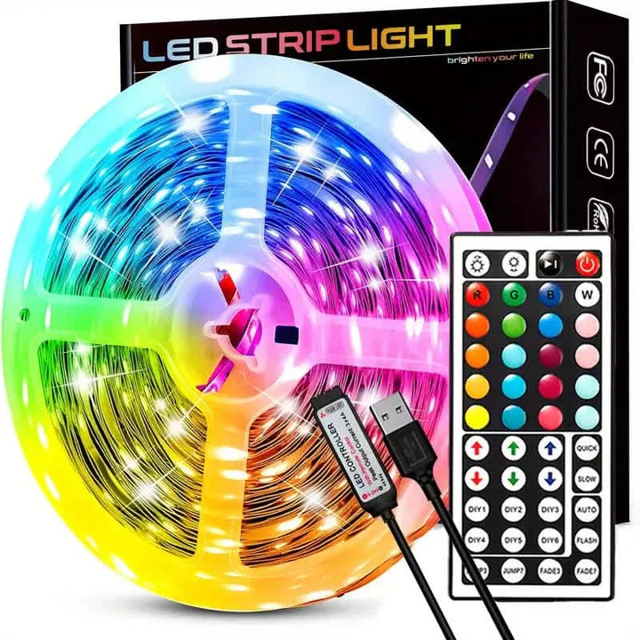 33Ft LED-Streifenlichter mit IR 44-Tasten-Fernbedienung