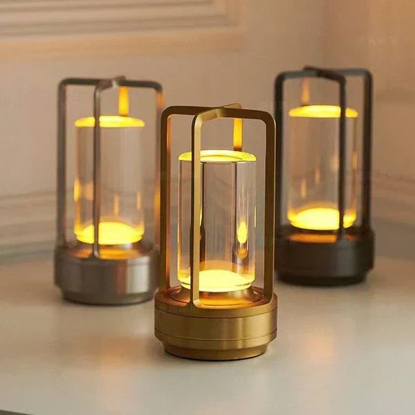 Luxus Kristall Tischlampe - LumiCrystal