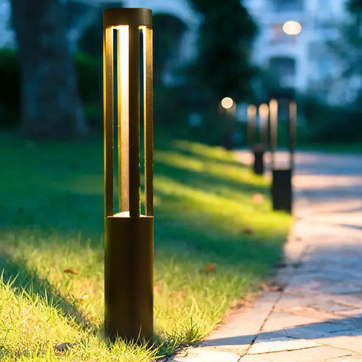 LED-Rasenlampe einfache Mode Kunst Stehlampe Garten Park Straßenbeleuchtung Landschaftlampe