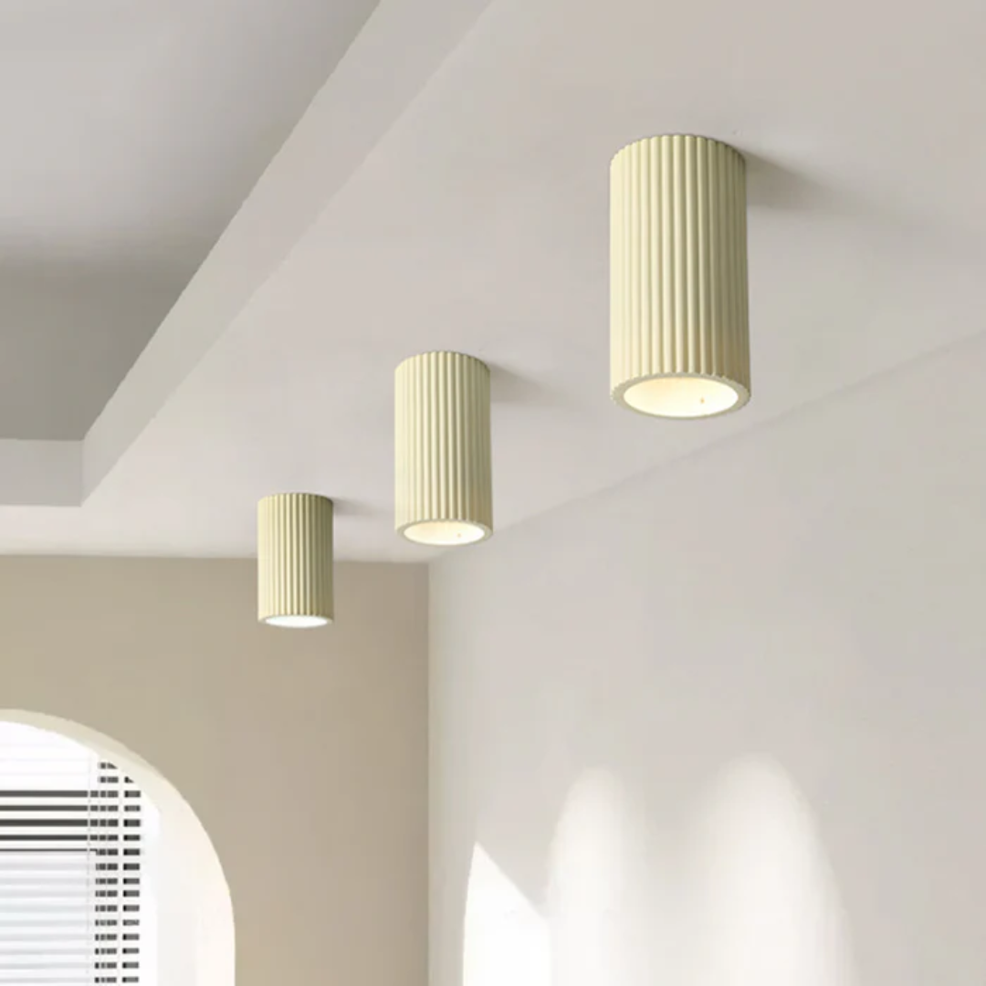 Minimalistische Harz-Deckenlampe