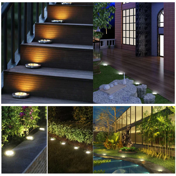 Solar-leuchtende Lichter | Kabellampe LED Gartenlampe
