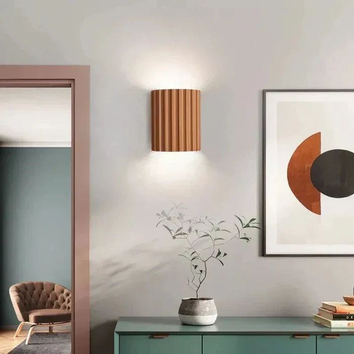 Moderne Harz Wandlampe - ArtisticWave