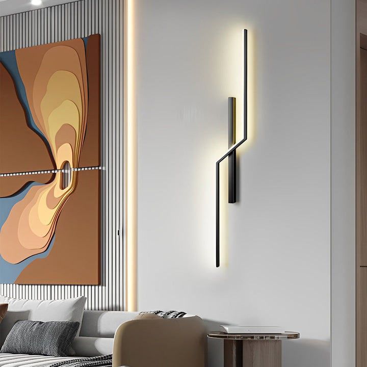 Lines Kreativ LED Moderne Minimalistische Wandlampe Dekorative Wandleuchten Beleuchtung
