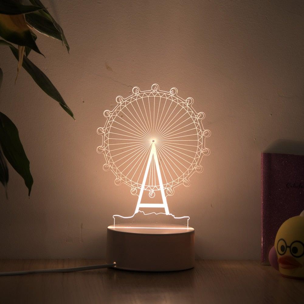 3D Lampe