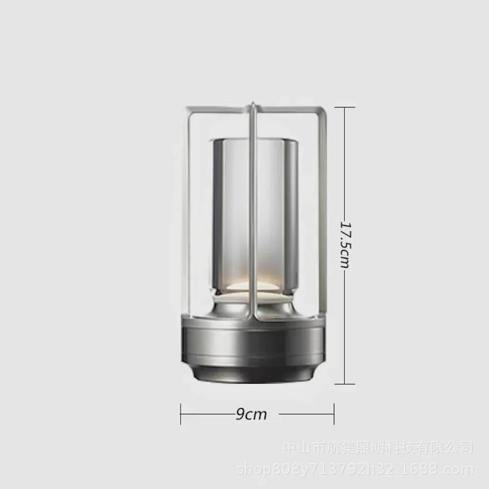 Wasserdichte und tragbare Kristall-Tischlampe - AuroraGlow