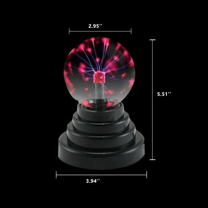 Magische elektrostatik-ionen-ball-leuchte-blitzball-nachtlicht-ambientelampe