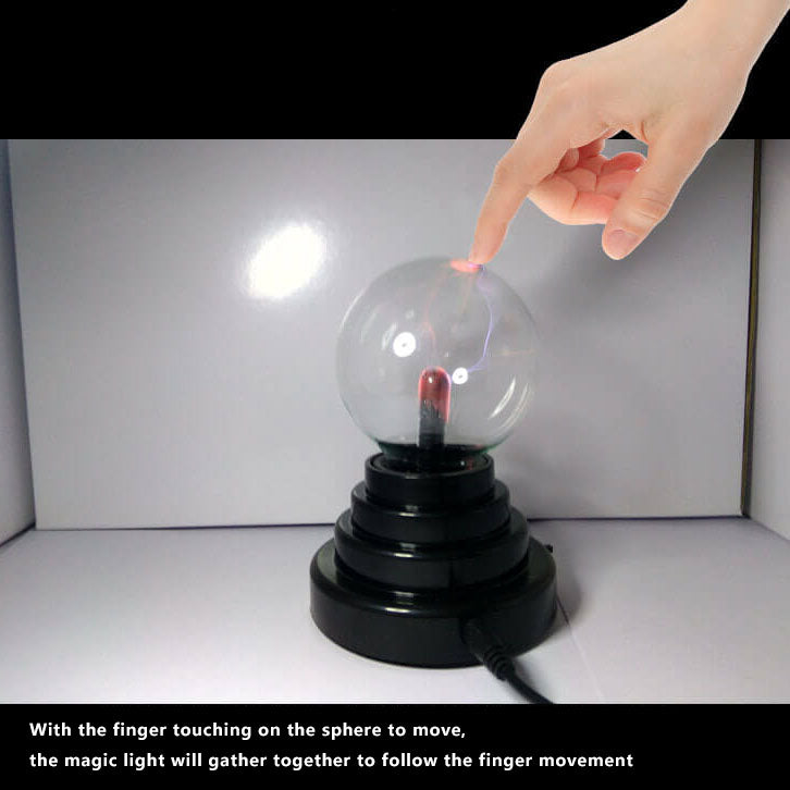 Magische elektrostatik-ionen-ball-leuchte-blitzball-nachtlicht-ambientelampe