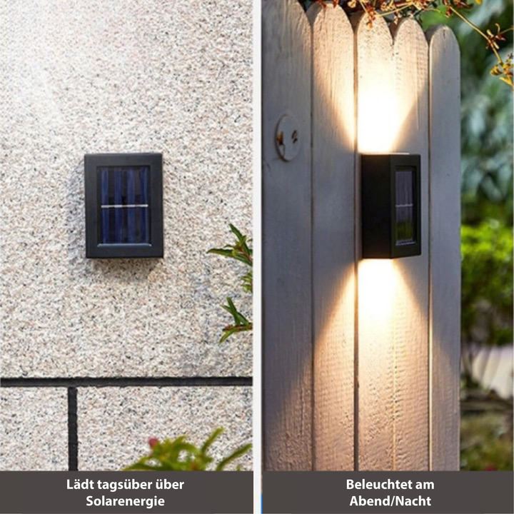 Outdoor Solar LED Wandlicht Modern