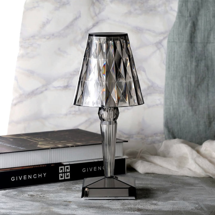Glänzende Kristalllampe