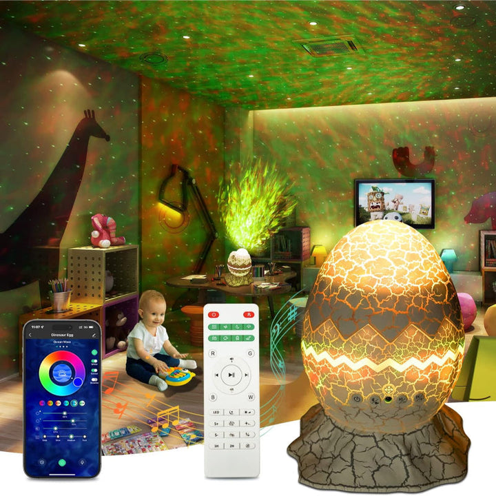 4 In 1 Stern- und Galaxie-Projektor mit Bluetooth-Lautsprecher