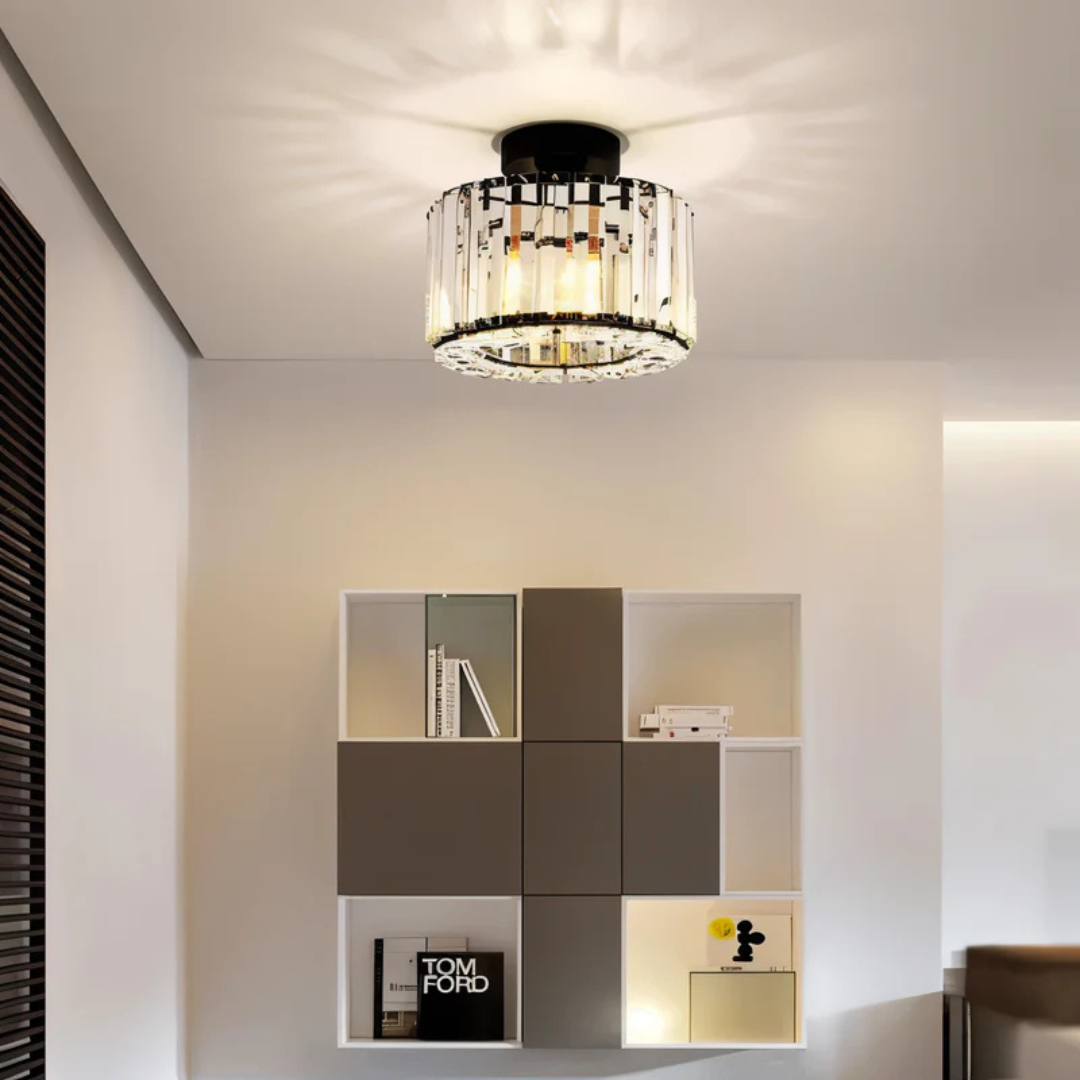 Luxus Kristall Deckenlampe | Strahlende Deckenbeleuchtung