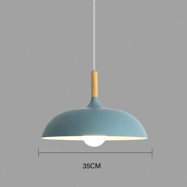 Deckenlampe aus skandinavischer Eiche - ScandiLuxe