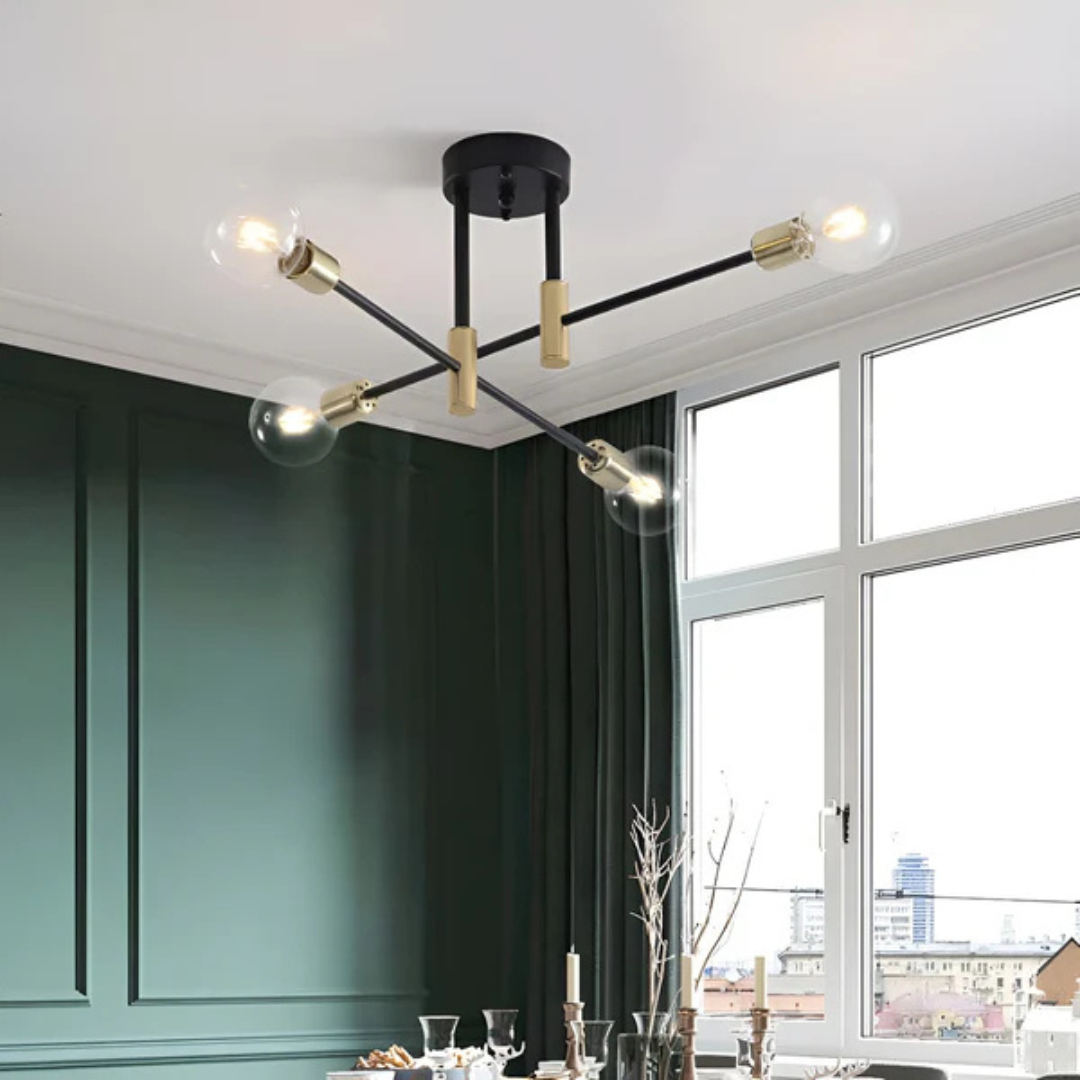 Retro LED Deckenlampe