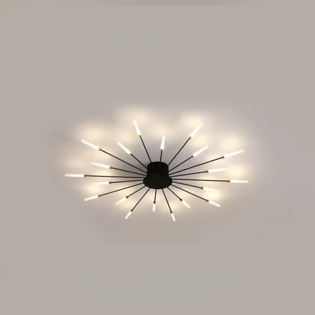 Luxuriöse LED-Deckenlampe | Stilvolles Deckenlicht für das Wohnzimmer