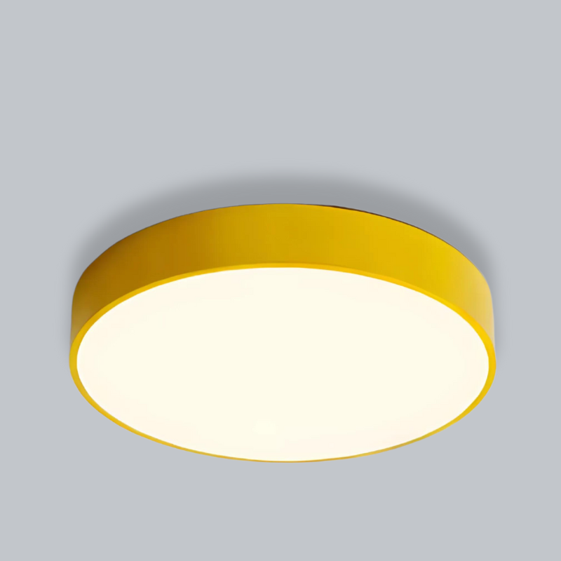 Runde dimmbare LED-Deckenleuchte