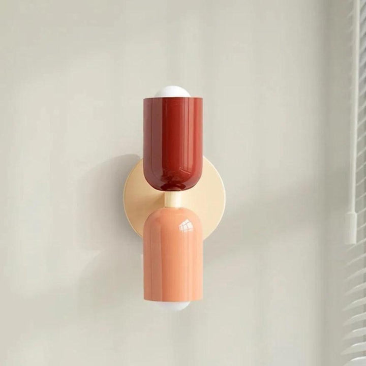 Wandleuchten Moderne Glas Doppelshade Lampe