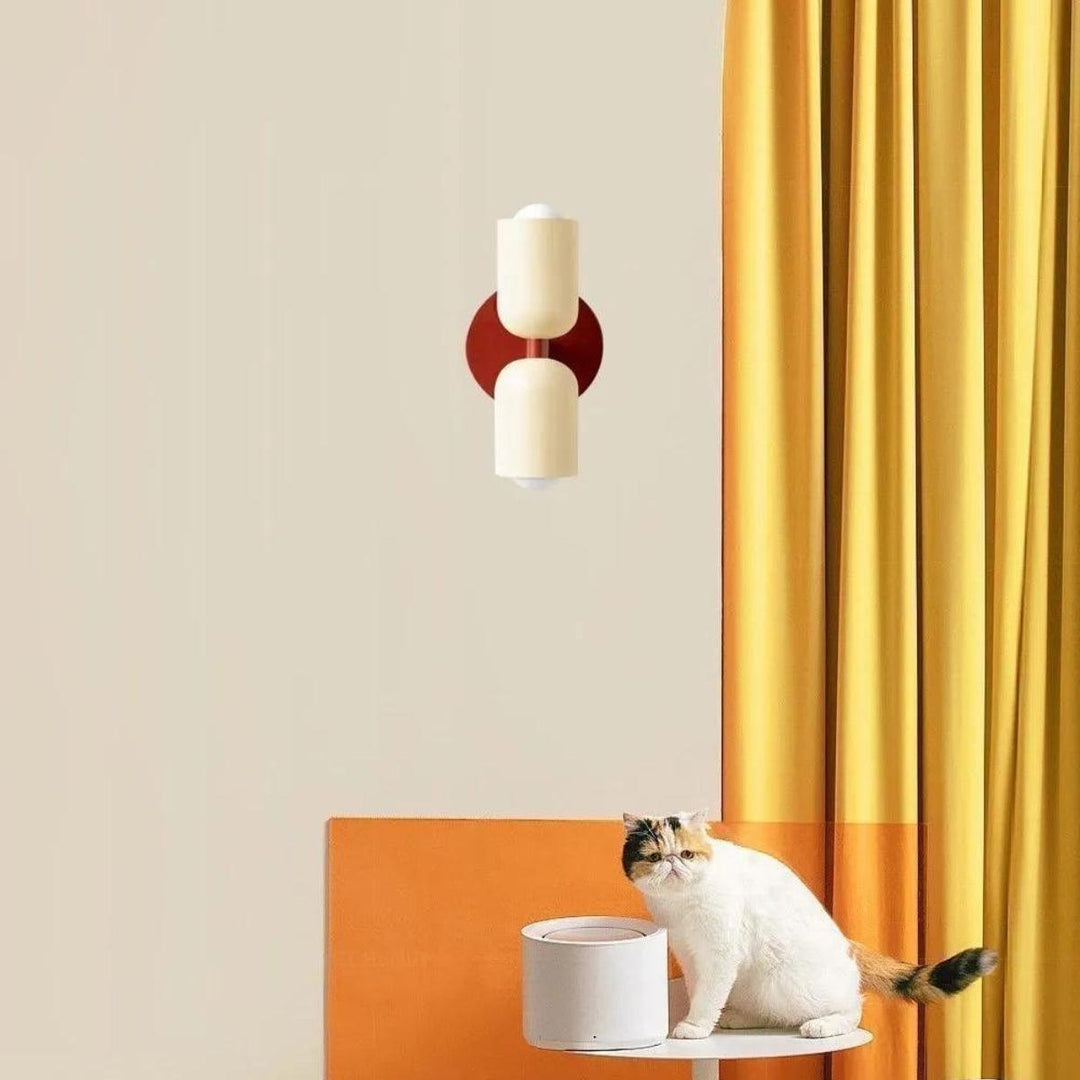 Wandleuchten Moderne Glas Doppelshade Lampe