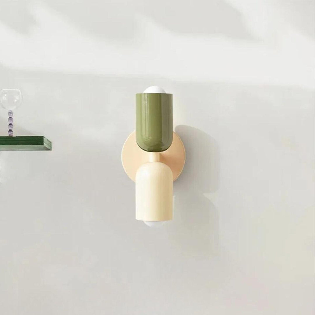 Wandleuchten Moderne Glas Doppelshade Lampe