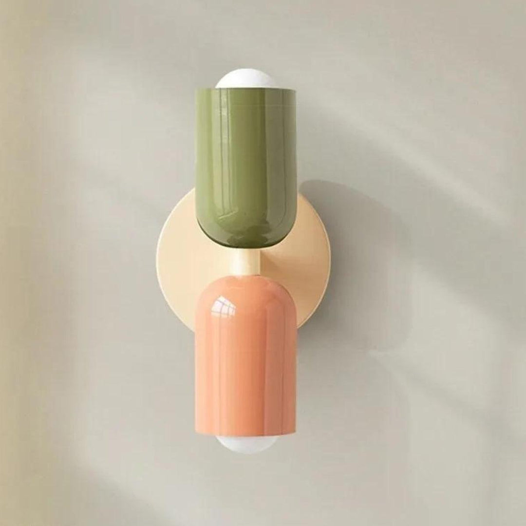 Wandleuchten Moderne Glas Doppelshade Lampe
