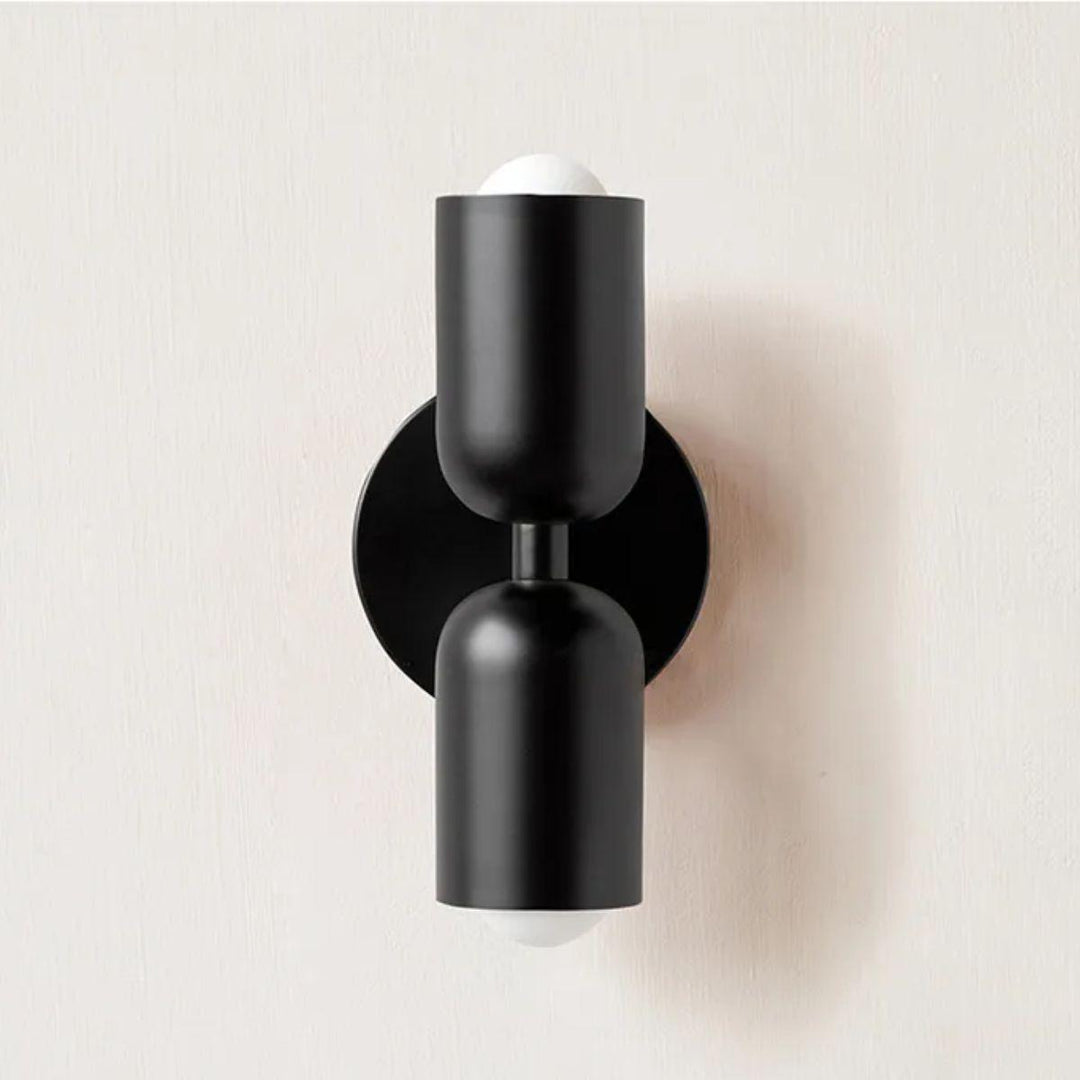 Wandleuchten Moderne Glas Doppelshade Lampe