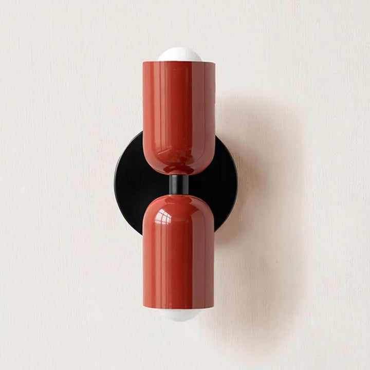 Wandleuchten Moderne Glas Doppelshade Lampe