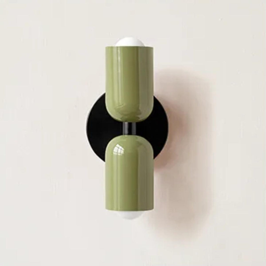 Wandleuchten Moderne Glas Doppelshade Lampe