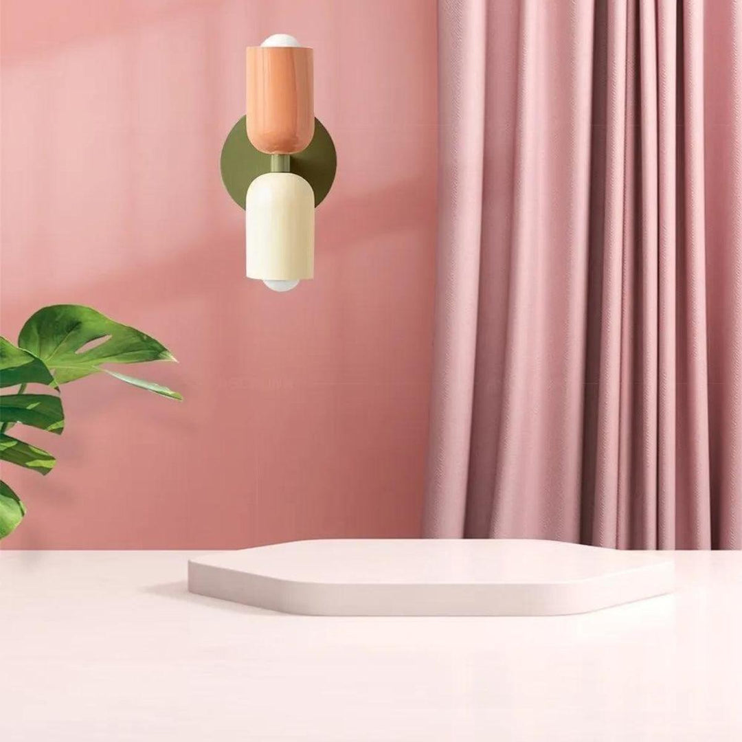Wandleuchten Moderne Glas Doppelshade Lampe