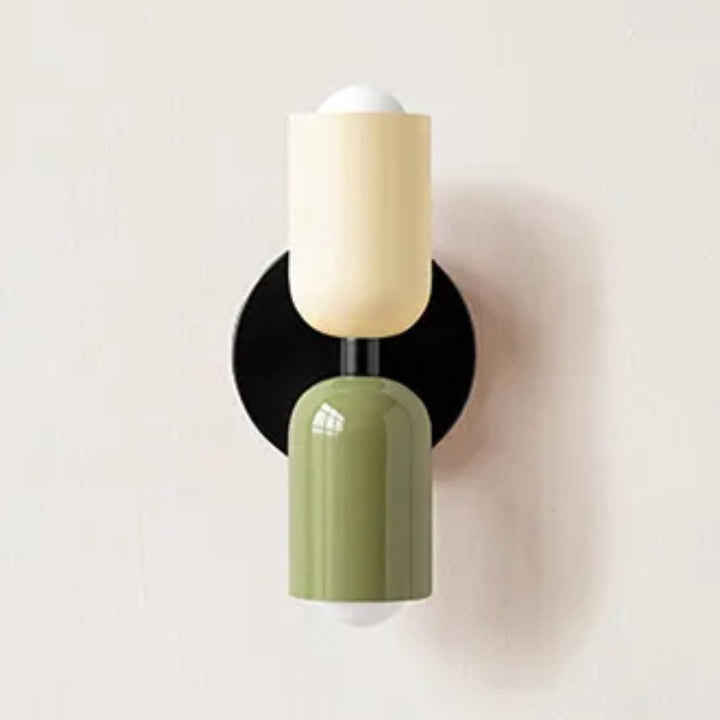 Wandleuchten Moderne Glas Doppelshade Lampe