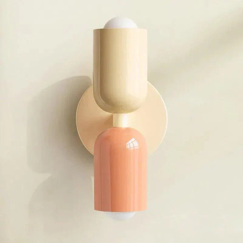 Wandleuchten Moderne Glas Doppelshade Lampe