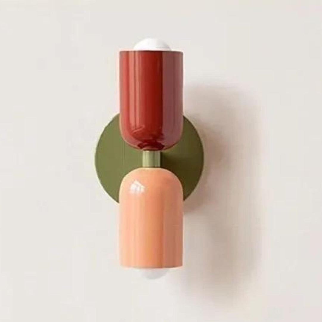 Wandleuchten Moderne Glas Doppelshade Lampe