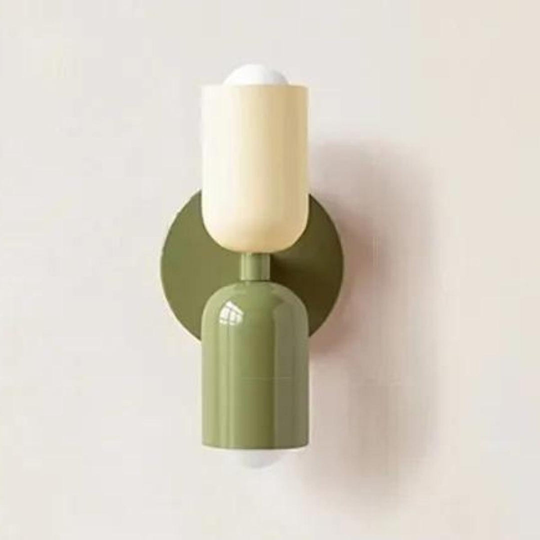 Wandleuchten Moderne Glas Doppelshade Lampe
