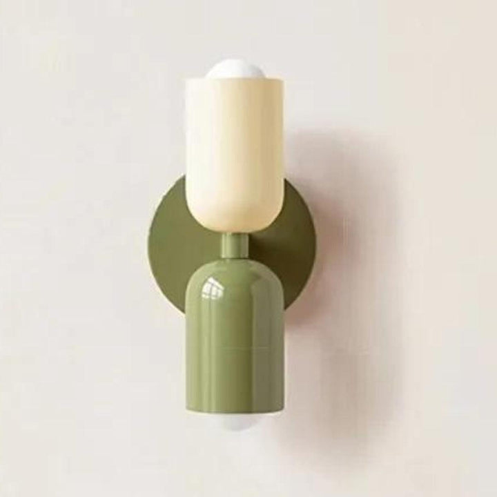 Wandleuchten Moderne Glas Doppelshade Lampe
