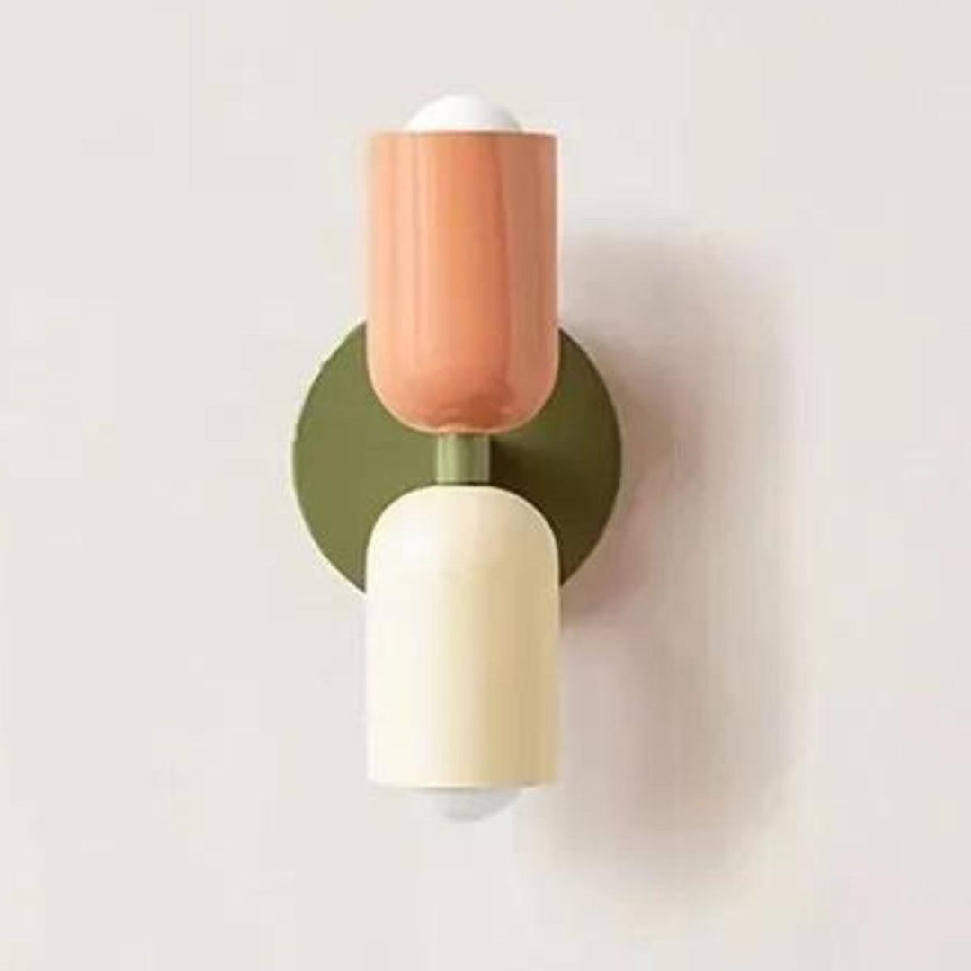 Wandleuchten Moderne Glas Doppelshade Lampe