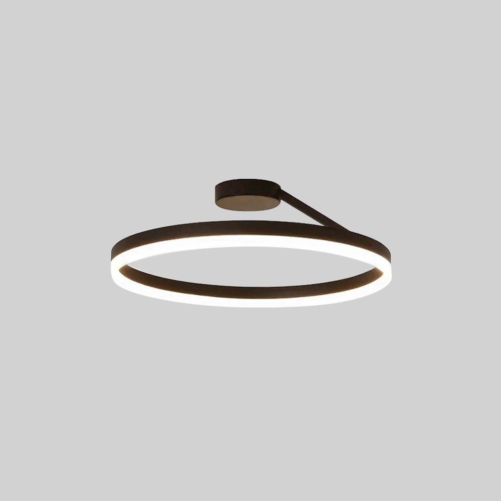 RadiantGlimmer Deckenleuchte - Luxuriöse goldene LED-Beleuchtung mit Metallelementen