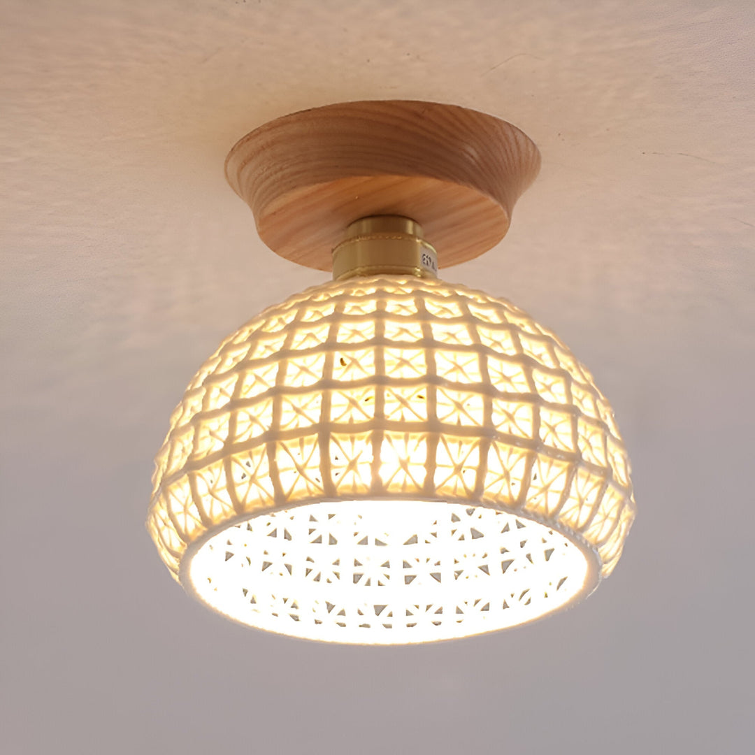 Nordische Keramische Deckenlampe