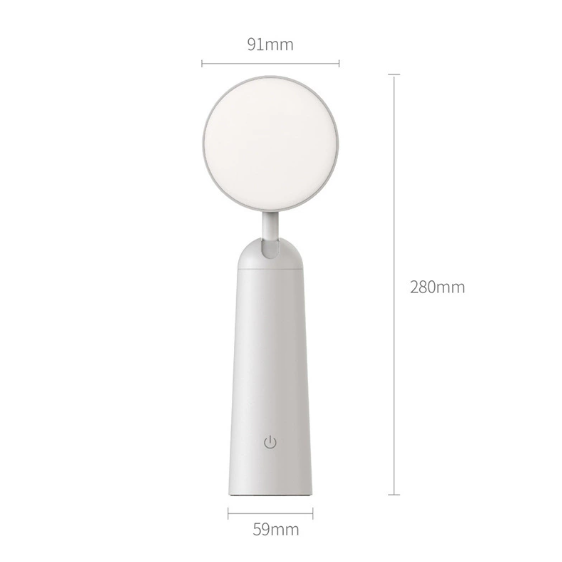 Wiederaufladbare, tragbare LED-Tischlampe