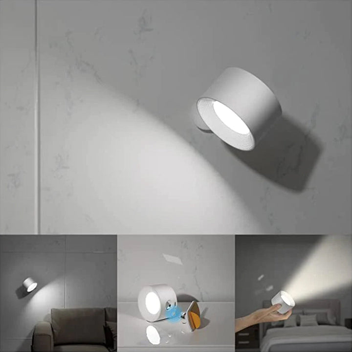 Magnetische Wandlampe
