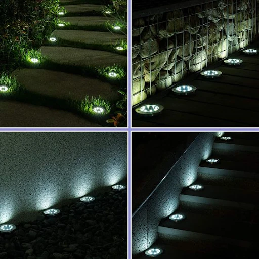 Solar-leuchtende Lichter | Kabellampe LED Gartenlampe