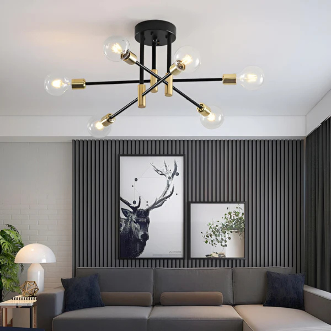Retro LED Deckenlampe