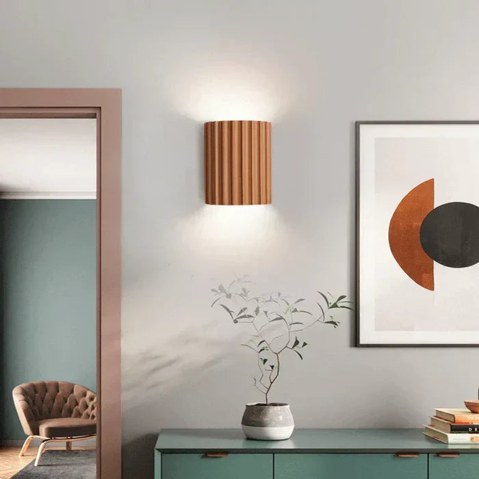 Moderne Harz Wandlampe - ArtisticWave