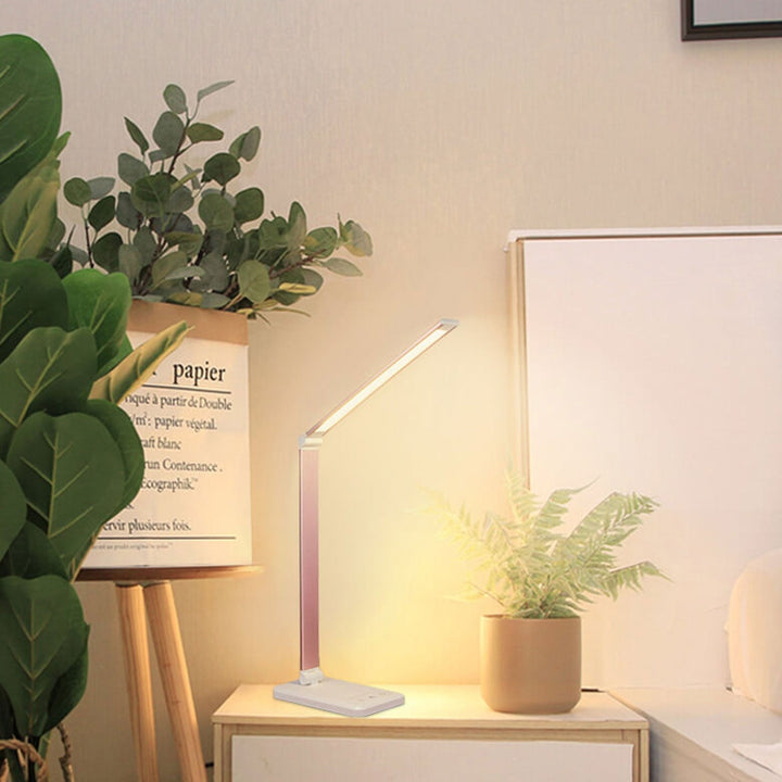 Nordic Creative Faltbare Touch Dimmbar LED Schreibtischlampe