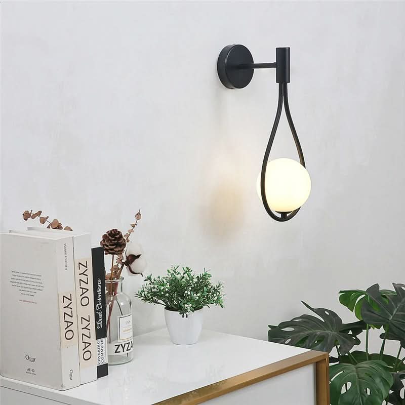 2er-Set Lampen im nordischen Stil aus hochwertigem Metall