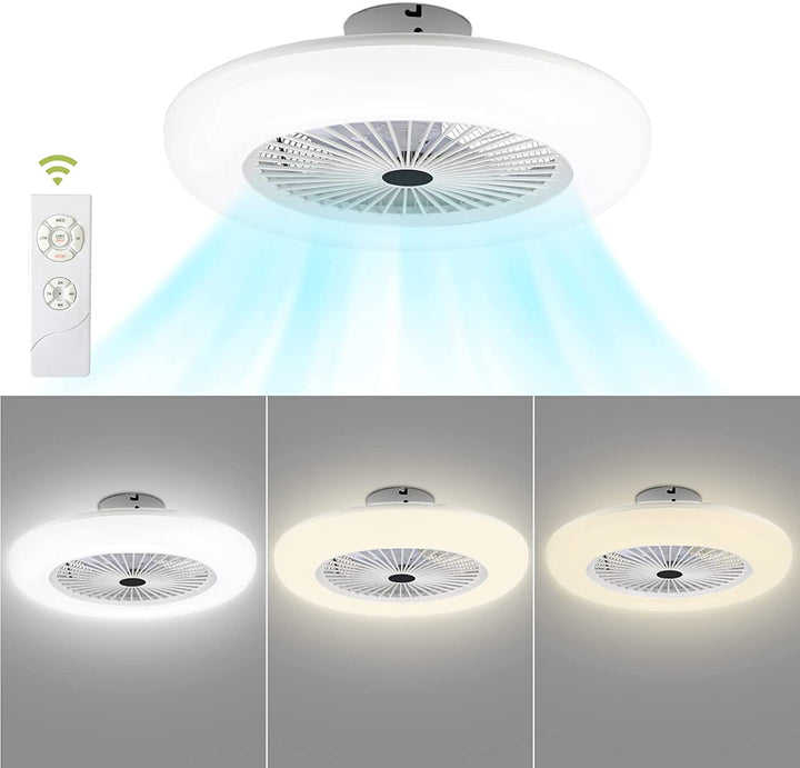 Deckenventilator mit Beleuchtung 80W mit Fernbedienung