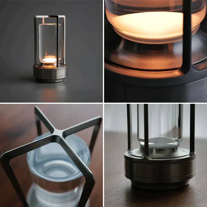 Luxus Kristall Tischlampe - LumiCrystal