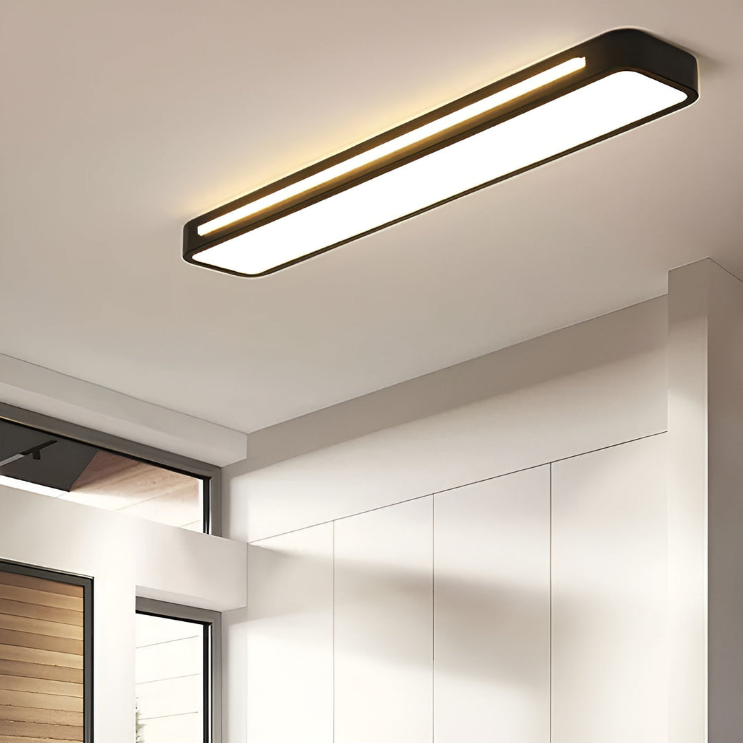 Rechteckige Deckenleuchte – Klare Linien & modernes Design | Perfekt für Wohnzimmer und Essbereich