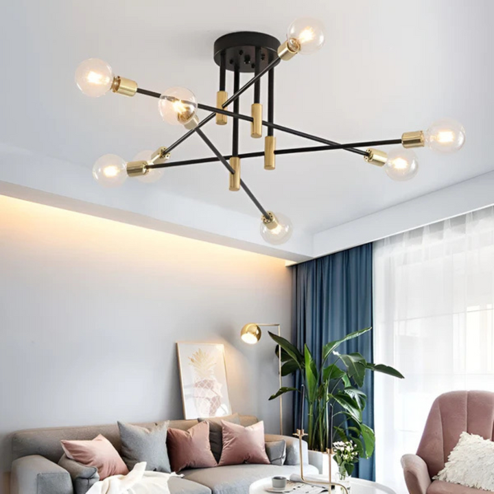 Retro LED Deckenlampe
